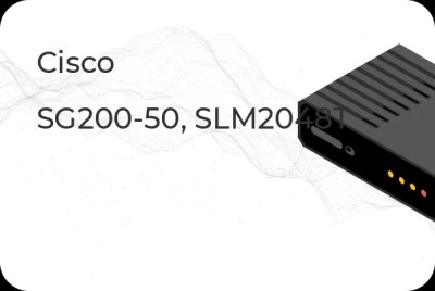 SG200-50 Коммутатор Cisco SG200-50, SLM2048T - фото 10094