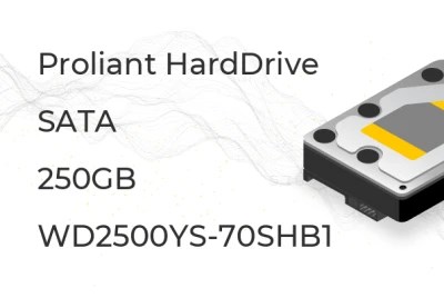WD2500YS-70SHB1 SAS Жесткий диск HP 250-GB 1.5G 7.2K 3.5 SATA WD2500YS-70SHB1 - фото 10147
