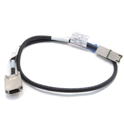 407339-B21 Кабель SAS HP 2GFPGGX-08H 1xSFF-8088 (miniSAS) To 1xSFF-8088 (miniSAS) 200cm/2m For Connecting SA P800 E500 To MSA60 MSA70 Or MSA2000SA To SAS HBA 407339-B21 - фото 11140