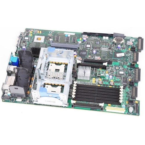 411028-001 Материнская Плата Hewlett-Packard iE7520 Dual Socket 604 6DDRII UW320SCSI U100 PCI-E8x 2SCSI Video E-ATX 800Mhz For DL380G4p 411028-001 - фото 11422