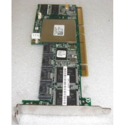 412581-001 Контроллер RAID SATA HP (Adaptec) AAR-2410SALP/64Mb 2xSil3512/Intel GC80303 64Mb 4xSATA RAID50 PCI/PCI-X 412581-001 - фото 11496