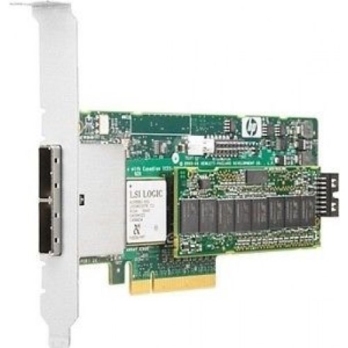 443999-001 Контроллер HP Smart Array E500/256MB RAID 0/1+0 (8 link: 2 ext (SFF8088) x4 wide port Mini-SAS connectors SAS) PCI-E 443999-001 - фото 12597