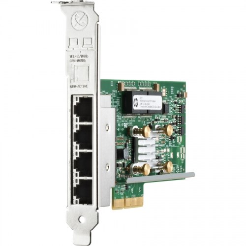 647594-B21 Сетевая Карта HP 331T PCI Express Quad Port Gigabit Server Adapter HSTNS-BN62 128Mb 4x1Гбит/сек 4xRJ45 LP PCI-E4x 2.0 647594-B21 - фото 16344