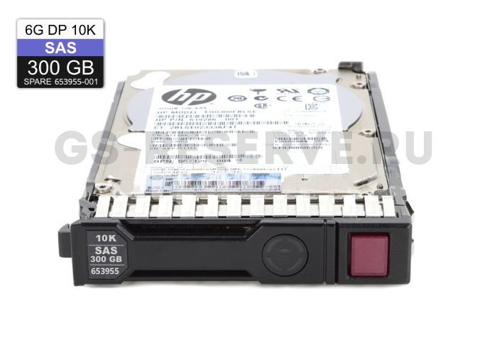 652564-B21 Жесткий диск HP 300GB 2.5'' 10K SAS 6Gb/s 652564-B21 - фото 16419