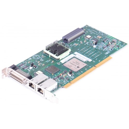 AB290A Контроллер SCSI LAN HP LSI53C1030 Int-1x68Pin Ext-2xVHDCI UW320SCSI RAID1/0 2LAN1000 PCI-X For HP 9000 Server rx1620 AB290A - фото 19181