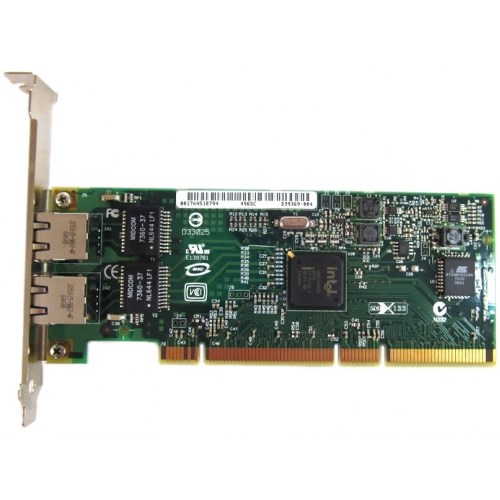 AB352A Сетевая Карта HP AB352A (Intel) PWLA8492MT Pro/1000 MT Dual Port Server Adapter i82546GB 2x1Гбит/сек 2xRJ45 LP PCI/PCI-X AB352A - фото 19184