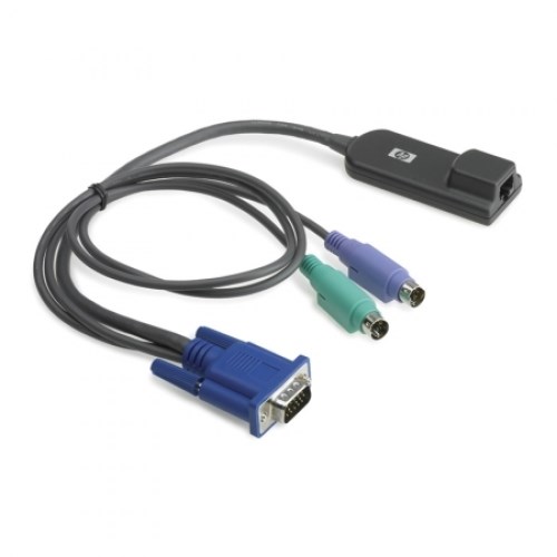 AF604A KVM Кабель HP UNC1-4807 520-439-504 RJ45 - Video 2xPS/2 1xUSB Virtual Media Interface Adapter 27cm+57cm AF604A - фото 19326