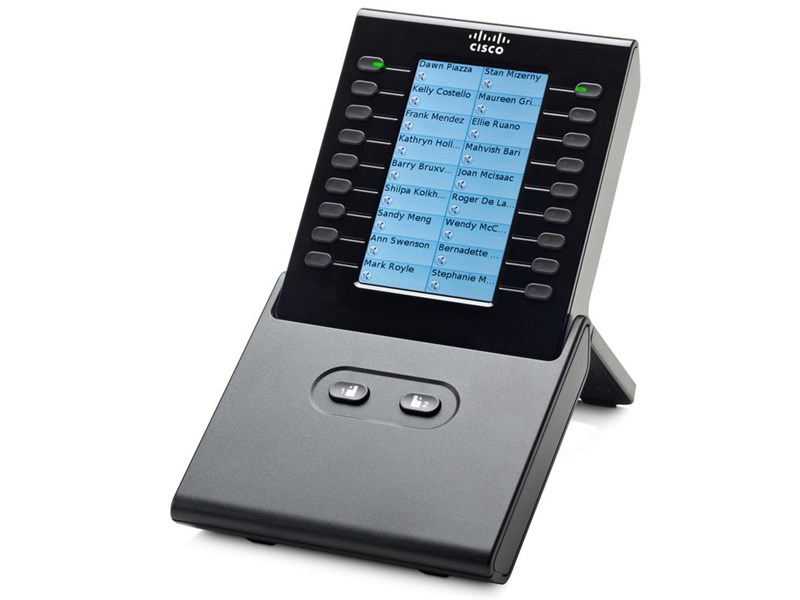 CP-CKEM-C Cisco клавишная консоль расширения LCD для Cisco IP Phone 9900, 36 линий, черная CP-CKEM-C - фото 20602