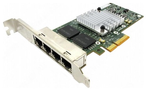 E1G44HT Intel Сетевая карта Intel 10/100/1000M server RJ45 PcIe 4x 4-port Copper E1G44HT - фото 21330