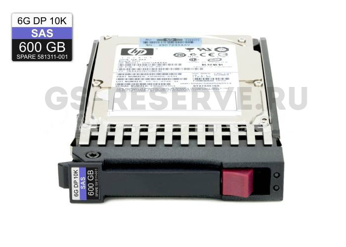 EG0600FBDBU Жесткий диск HP 600GB 6G 10K 2.5'' DP SAS EG0600FBDBU - фото 21422