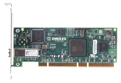 Emulex LightPulse LP9802-E FC1020042 EMC L2A2245 2Гбит/сек Single Port Fiber Channel HBA LC LP PCI-X FC1020042 - фото 21632