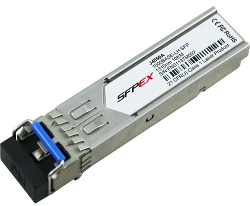 J4859A Transceiver SFP HP [Finisar] FTRJ-1319-3 2,125Gbps SMF Short Wave 1310nm 10km Pluggable miniGBIC FC2x J4859A - фото 23578