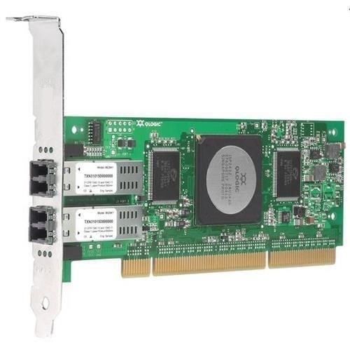 QLA2462-CK Qlogic 4Gb Dual Port FC HBA, PCI-X 2.0, LC multi-mode optic QLA2462-CK - фото 25162