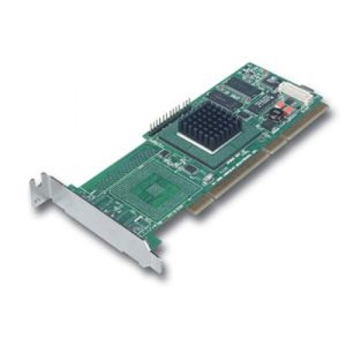 S26361-F3085-L128 Контроллер RAID SCSI Fujitsu-Siemens MegaRAID 320-0X Intel IOP321-400Mhz 128Mb 0-Channel RAID50 UW320SCSI LP PCI-X For TX150S3 TX150S4 TX200S2 S26361-F3085-L128 - фото 25323