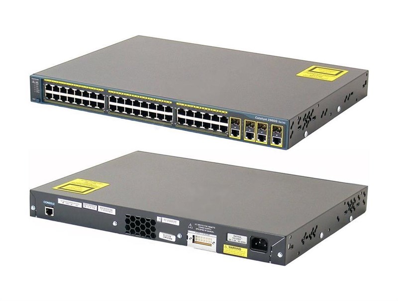 WS-C2960G-48TC-L Сетевой коммутатор Cisco Catalyst 2960 48 10/100/1000 4 T/SFP LAN WS-C2960G-48TC-L - фото 26276