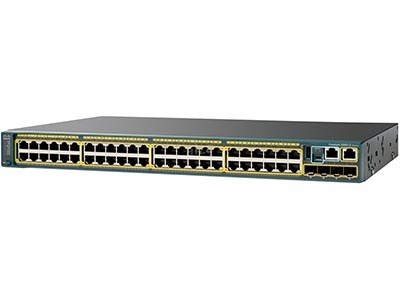 WS-C2960X-48FPS-L Коммутатор Cisco Catalyst 2960-X 48 GigE PoE 740W, 4 x 1G SFP, LAN Base WS-C2960X-48FPS-L - фото 26279