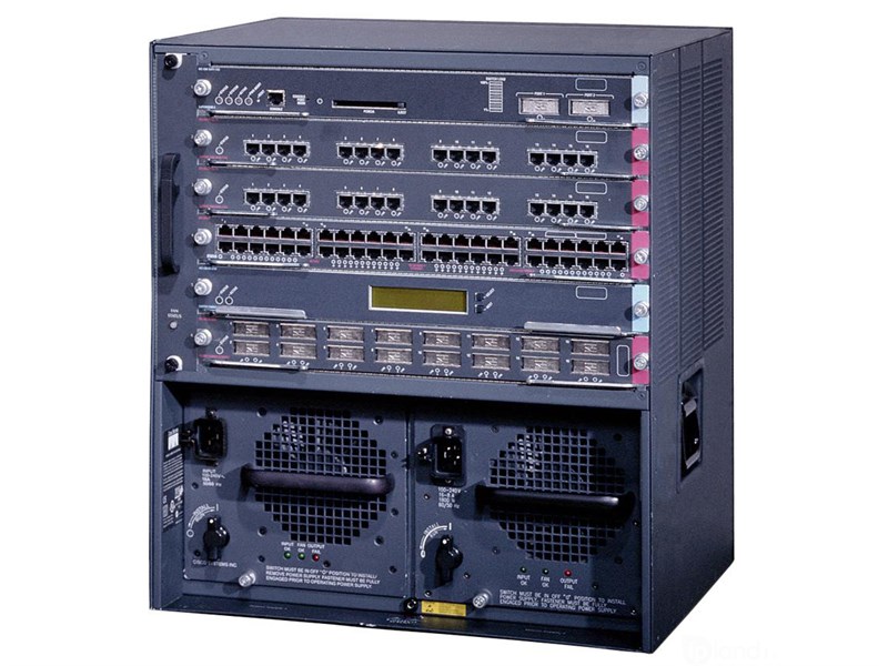 WS-C6506-E Шасси коммутатора Cisco Catalyst 6500 Enhanced 6-slot chassis, 12RU, no PS, no Fan Tray WS-C6506-E - фото 26287