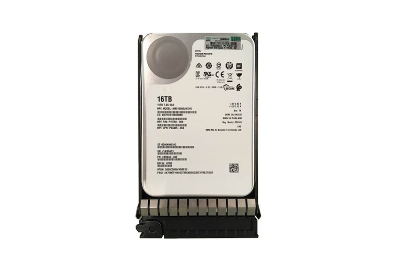 R3U72A HPE MSA 16TB SAS 12G MDL 7.2K LFF M2 Hard Drive R3U72A - фото 26657