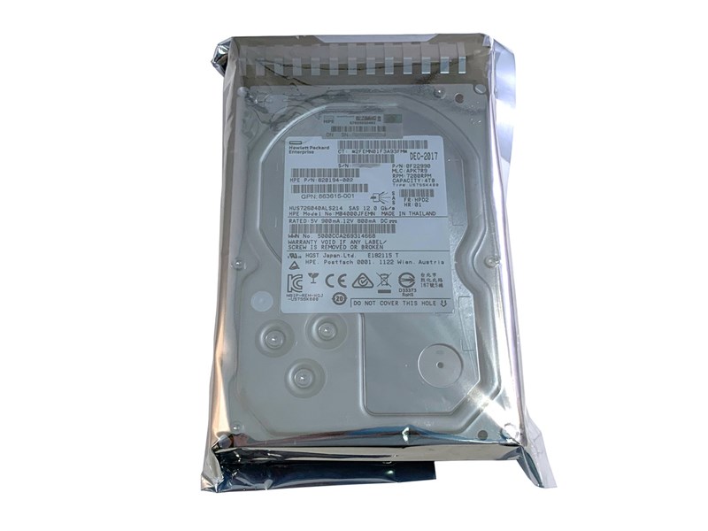 844894-001 HPE 4TB SAS 7200K 3.5” 6G DP MDL SC Hard Drive 844894-001 - фото 26701