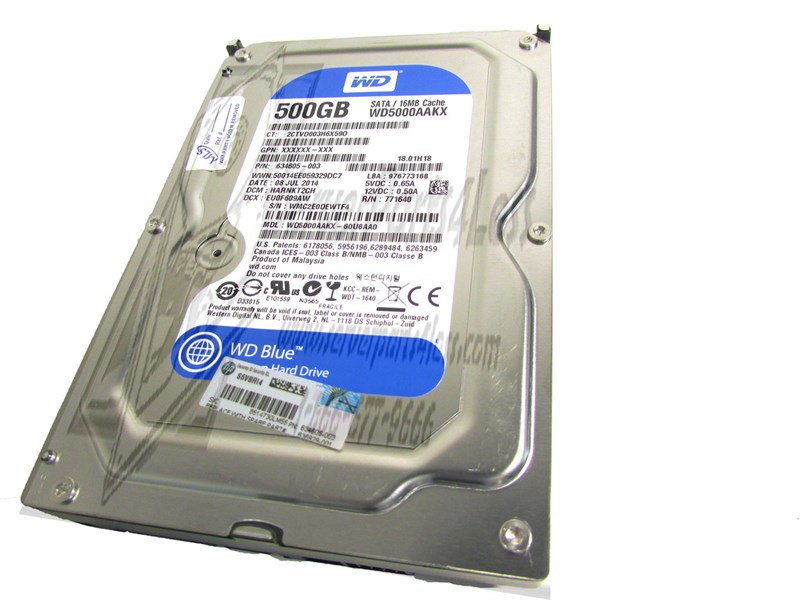 Жесткий диск HP 633980-001 500Gb SATAIII 3,5" HDD 633980-001 - фото 26800