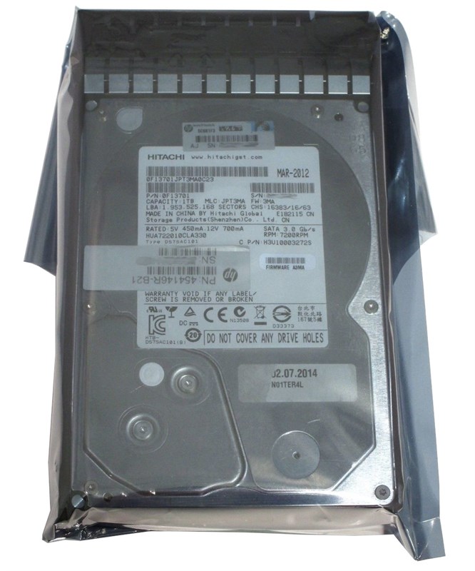 Жесткий диск HP 536831-001 1Tb SATAII 3,5" HDD 536831-001 - фото 26805