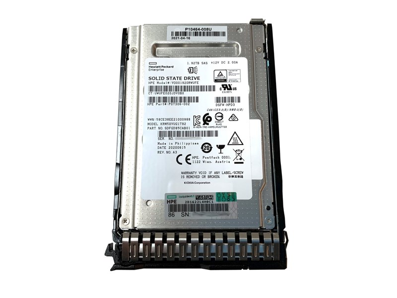 P37011-B21 HPE 1.92TB SAS 12G MU SFF SC VS MV DS SSD P37011-B21 - фото 26849