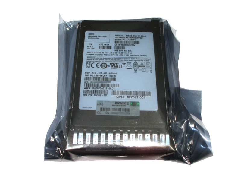 Жесткий диск HP 822559-B21 800Gb SAS 2,5" SSD 822559-B21 - фото 26901