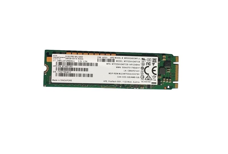 875850-001 HPE 240GB SATA 6G MU M.2 2280 Solid State Drive 875850-001 - фото 26926