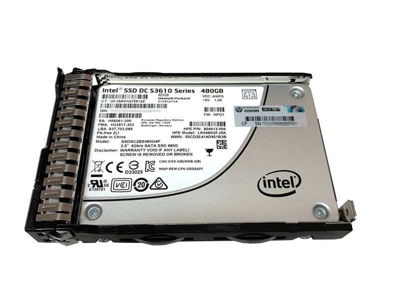 P13658-B21 HPE 480GB SATA MU SFF SC DS Solid State Drive P13658-B21 - фото 26984