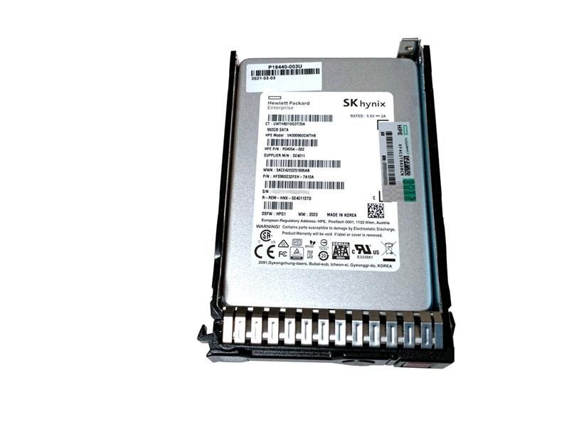 P18483-001 HPE 960GB SATA 6G RI SFF SC MV Solid State Drive P18483-001 - фото 26992