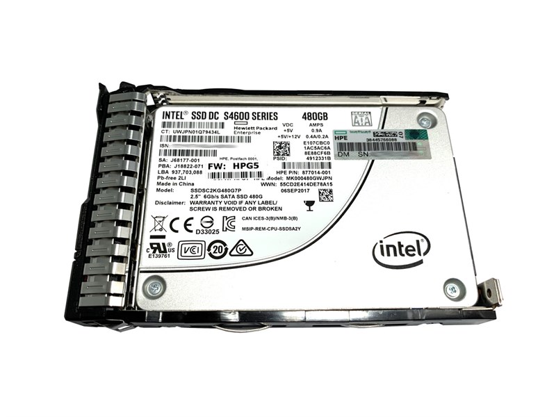 877776-B21 HPE 480GB SATA MU SFF SC DS SSD 877776-B21 - фото 27020