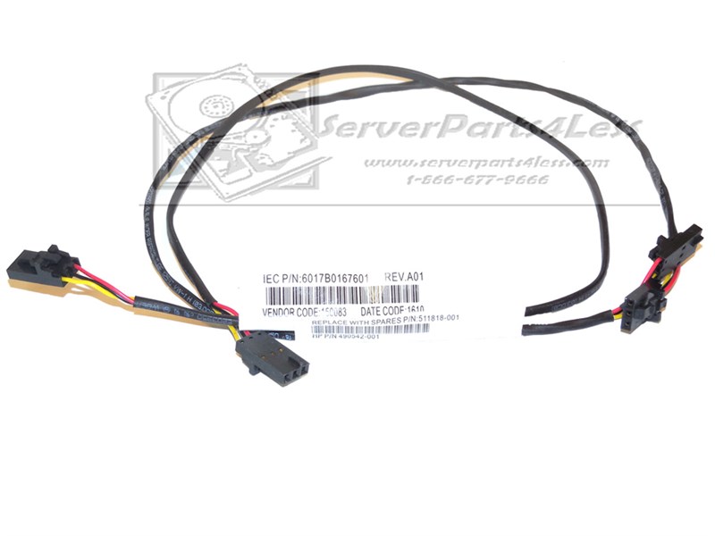 511818-001 HP DL160/180/ML330 G6 HD Backplane 12C SAS Cable 511818-001 - фото 27615