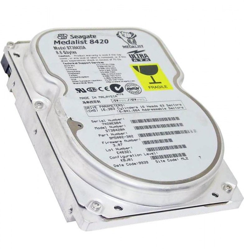 Жесткий диск Seagate ST38420A 8,4Gb 5400 IDE 3.5" HDD ST38420A - фото 27822