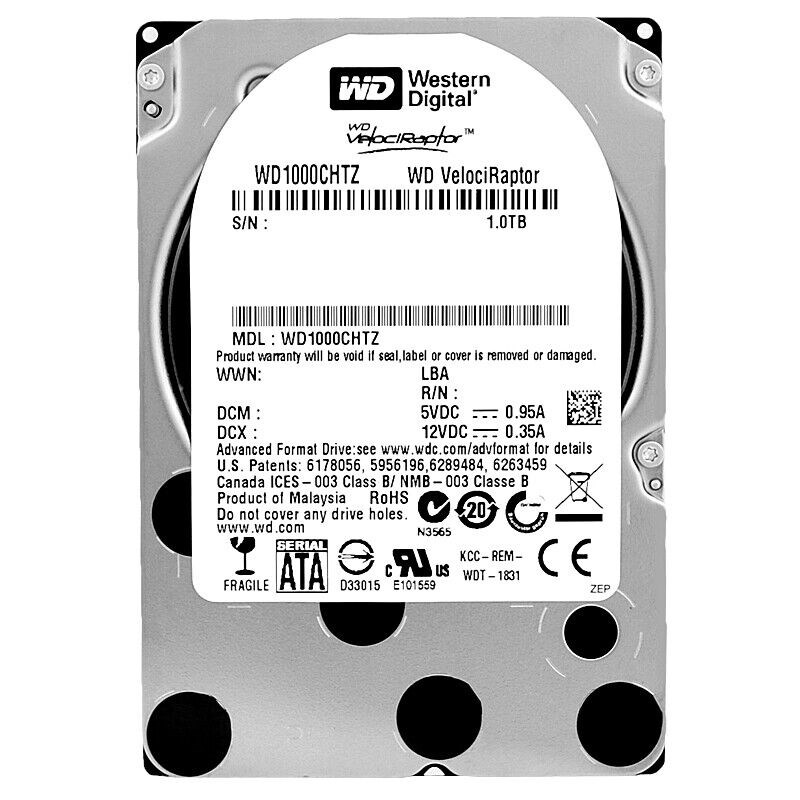 Жесткий диск Western Digital WD1000CHTZ 1Tb SATAIII 2,5" HDD WD1000CHTZ - фото 28154