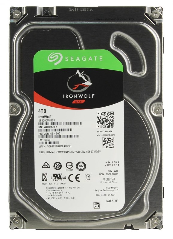 Жесткий диск Seagate 2DR166 4Tb 5900 SATAIII 3.5" HDD 2DR166 - фото 28804