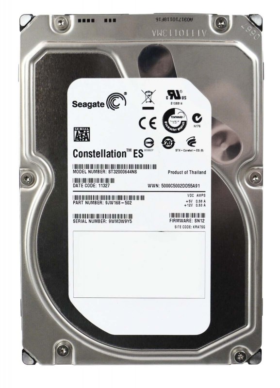 Жесткий диск Seagate 9JW168 2Tb SATAII 3,5" HDD 9JW168 - фото 28910