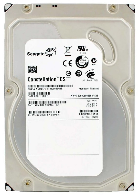 Жесткий диск Seagate 9JW154 1Tb SATAII 3,5" HDD 9JW154 - фото 28915