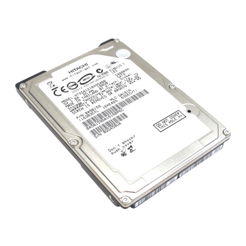 Жесткий диск Hitachi HTS541210H9SA00 100Gb 5400 SATA 2,5" HDD HTS541210H9SA00 - фото 29577