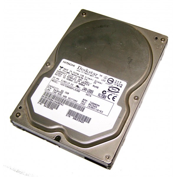 Жесткий диск Hitachi 0A30356 82,3Gb SATAII 3,5" HDD 0A30356 - фото 29605