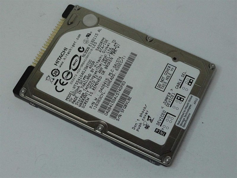 Жесткий диск Hitachi 0A28415 40Gb 5400 IDE 2,5" HDD 0A28415 - фото 30895