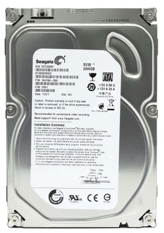 Жесткий диск Seagate ST2000VX002 3Tb SATAIII 3,5" HDD ST2000VX002 - фото 31095