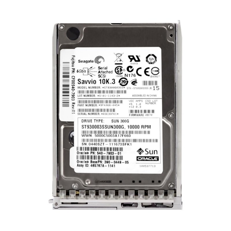 Жесткий диск Oracle 540-7903-01 300Gb 10000 SAS 2,5" HDD 540-7903-01 - фото 31752