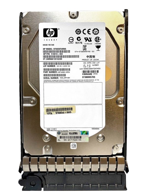 Жесткий диск HP 9FN066-035 600Gb SAS 3,5" HDD 9FN066-035 - фото 31845