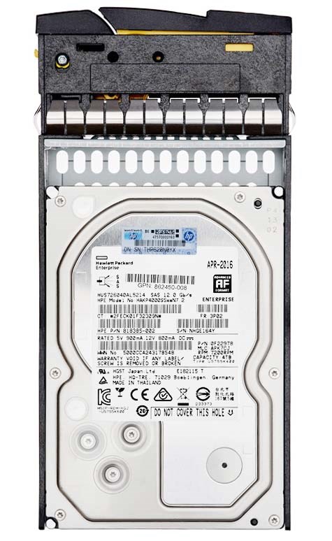 Жесткий диск HP 823124-001 4Tb 3PAR 7200 SAS 3,5" HDD 823124-001 - фото 31931