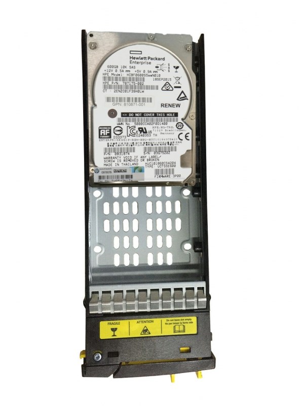 Жесткий Диск HP 810871-001 600Gb 10000 SAS 2,5" HDD 810871-001 - фото 32043