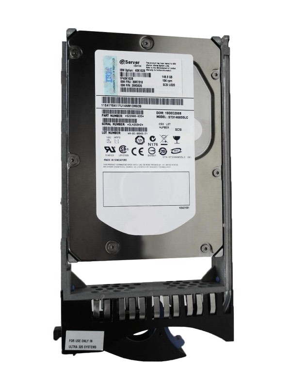 Жесткий диск IBM 39R7318 146,8Gb 15000 U320SCSI 3.5" HDD 39R7318 - фото 32290