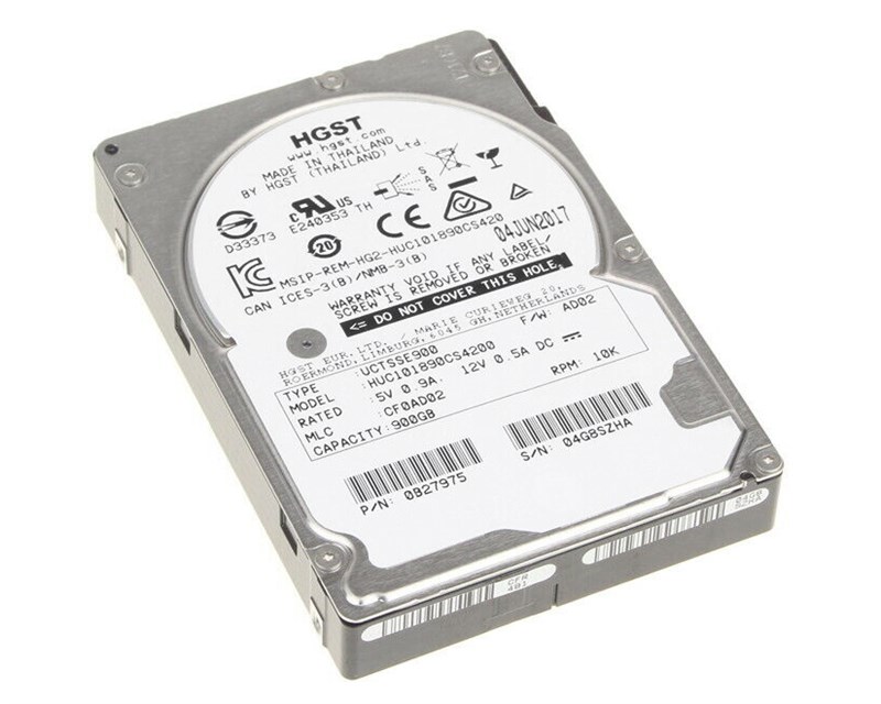 Жесткий диск HGST HUC101890CS4200 900Gb 10520 SAS 2,5" HDD HUC101890CS4200 - фото 33079