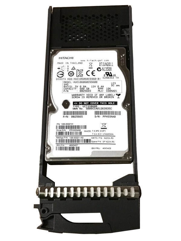 Жесткий диск Network Appliance 108-00221H 600Gb SAS 2,5" HDD 108-00221H - фото 33150