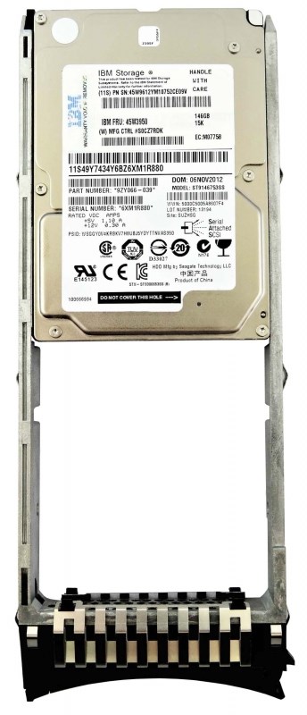 Жесткий диск IBM 45W6591 146Gb 15000 SAS 2,5" HDD 45W6591 - фото 33228