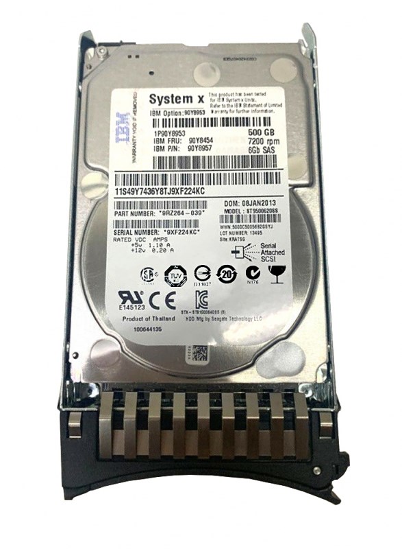 Жесткий диск IBM 9RZ264-039 500Gb SAS 2,5" HDD 9RZ264-039 - фото 33348